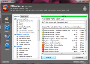cc cleaner window 3 analis complete