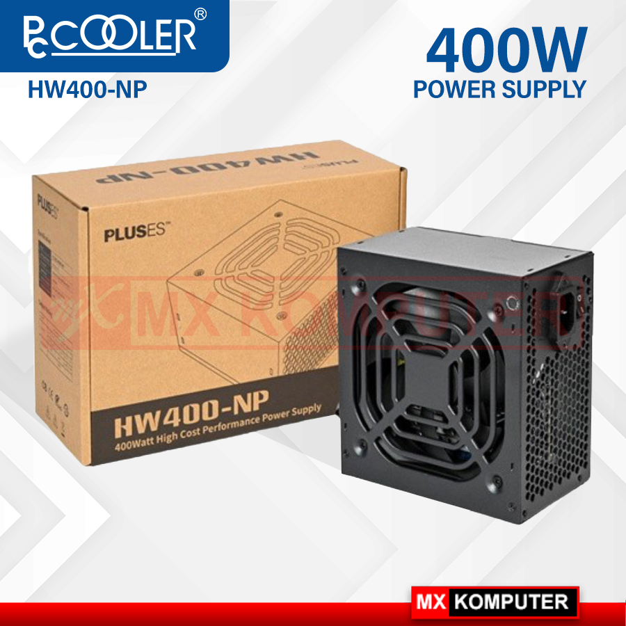 Psu R400 PSU PCCOOLER 400W – HW400-NP Power Supply | MX Komputer Jogja