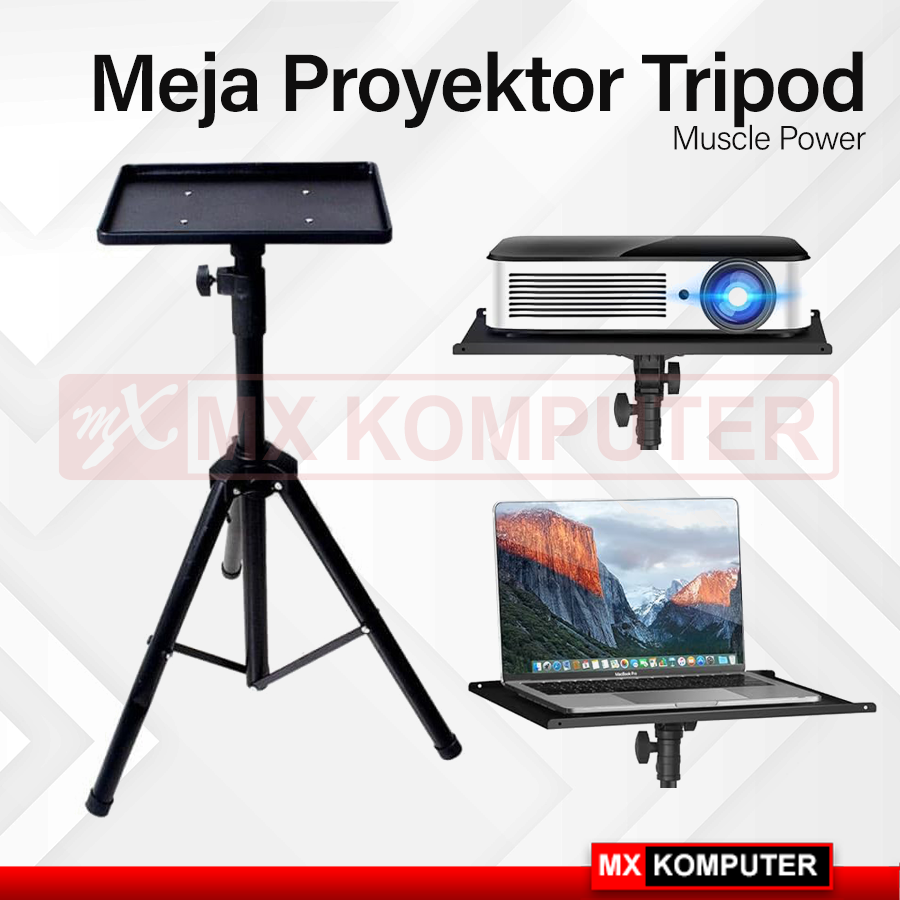Meja Proyektor Tripod Muscle Power MX Komputer Jogja