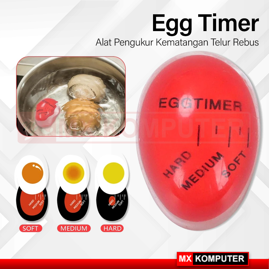 Egg Timer – Alat Pengukur Kematangan Telur Rebus | MX Komputer Jogja