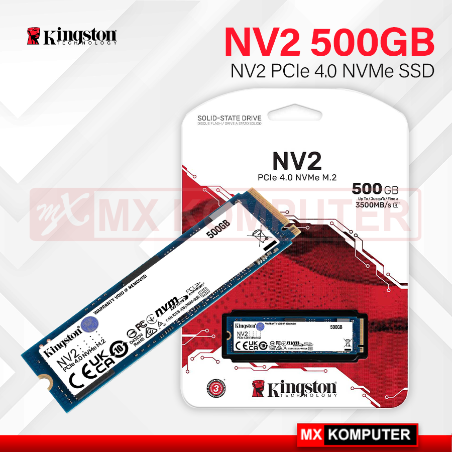 Kingston NV2 NVMe PCIe 4.0 SSD 1 To M.2 2280 SNV2S/1000G - Stockage Rapide Et Fiable