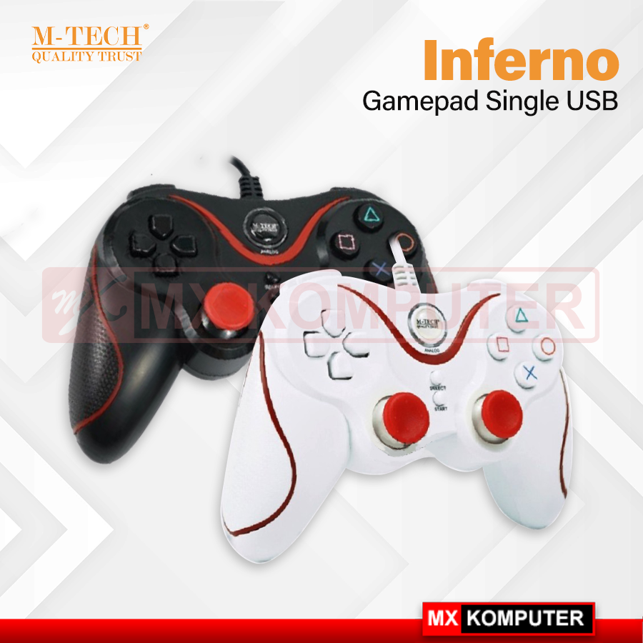 Gamepad MTECH Stick Single Inferno USB for PC Laptop M-Tech | MX ...