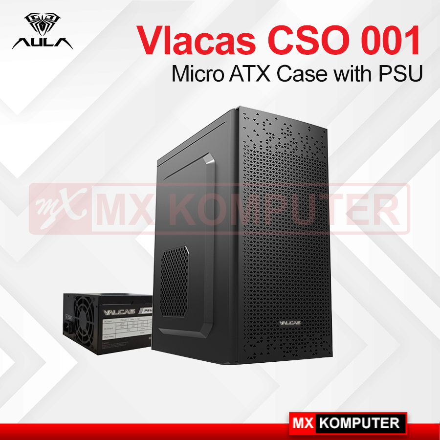 Valcas Casing Series CSO 001 Include PSU PC Case | MX Komputer Jogja